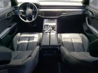 2020 Audi A8 L with VIN WAU8EAF84LN003351, listed as a Copart auction lot 62743283 with 17,117 mi miles. Bid and sale history available at carsss.com. Image 8.