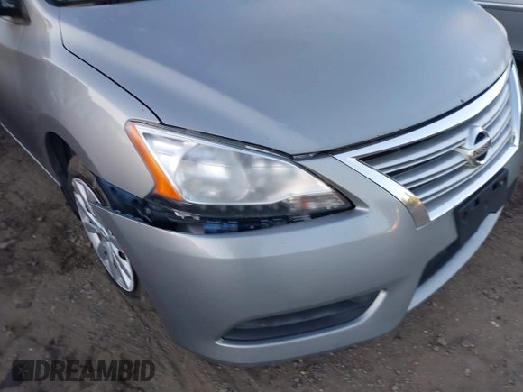 2014 Nissan Sentra S with VIN 3N1AB7AP4EL670019, listed as a IAAI auction lot 40516510 with Not Provided miles and . Bid and sale history available at DreamBid. Image 6.