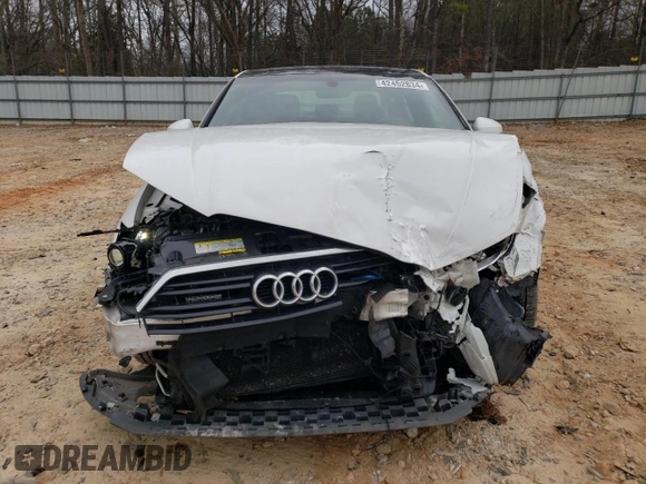 2018 Audi A3 Sedan Premium with VIN WAUB8GFF5J1090499, listed as a Copart auction lot 42452834 with 57,011 mi miles and Salvage Title. Bid and sale history available at carsss.com. Image 5.
