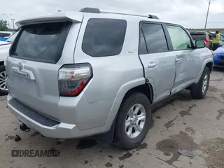 2023 Toyota 4Runner SR5 with VIN JTEMU5JR3P6147061, listed as a IAAI auction lot 42194146 with 35,519 mi miles and . Bid and sale history available at DreamBid. Image 4.