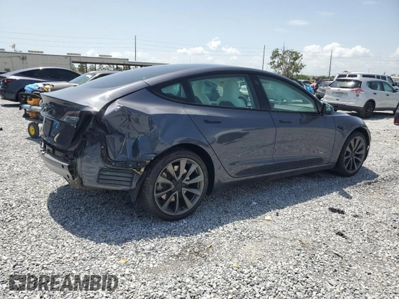 2023 Tesla Model 3 z VIN 5YJ3E1EA0PF571943, wystawiony jako Copart lot #58338235 z przebiegiem 41 584 mil mil oraz Szkoda całkowita • Salvage title. Historia ofert i sprzedaży dostępna na DreamBid. Obrazek 3.