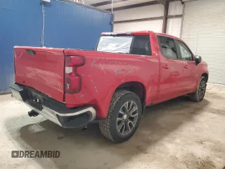2020 Chevrolet Silverado 1500 LT with VIN 3GCPWCED0LG267262, listed as a Copart auction lot 45752815 with 106,765 mi miles and Salvage Title. Bid and sale history available at carsss.com. Image 3.