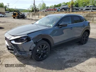 2024 Mazda CX-30 S Carbon Edition with VIN 3MVDMBCM0RM641898, listed as a Copart auction lot 57712225 with 9,185 mi miles and Salvage title. Bid and sale history available at DreamBid. Image 1.