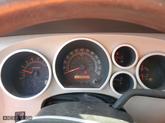 2007 Toyota Tundra SR5 with VIN 5TBRU54177S451227, listed as a Copart auction lot 47979385 with 200,357 mi miles and Salvage Title. Bid and sale history available at carsss.com. Image 9.