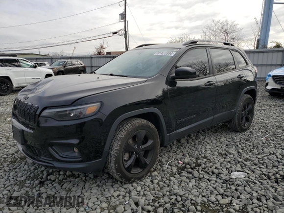 2020 Jeep Cherokee Altitude with VIN 1C4PJMLN7LD550349, listed as a Copart auction lot 81452894 with 89,884 mi miles and Salvage Title. Bid and sale history available at carsss.com. Image 1.