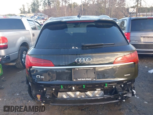 2023 Audi Q5 S line Premium with VIN WA1GAAFY3P2120107, listed as a IAAI auction lot 41298065 with 11,561 mi miles. Bid and sale history available at carsss.com. Image 6.