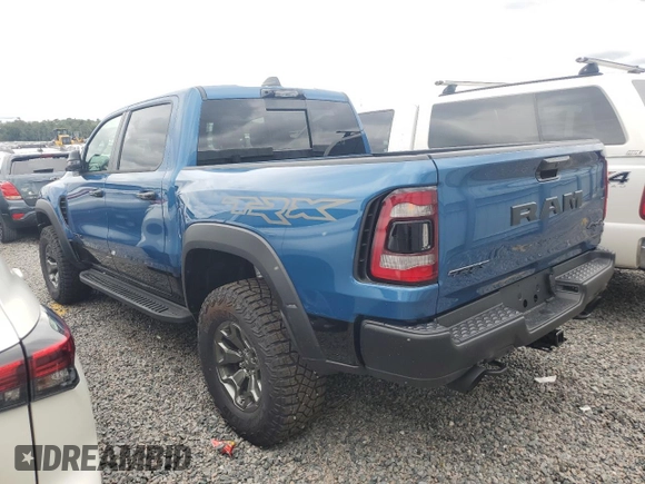2024 Ram 1500 TRX with VIN 1C6SRFU90RN187256, listed as a Copart auction lot 73219414 with 8,334 mi miles and Clean Title. Bid and sale history available at carsss.com. Image 2.