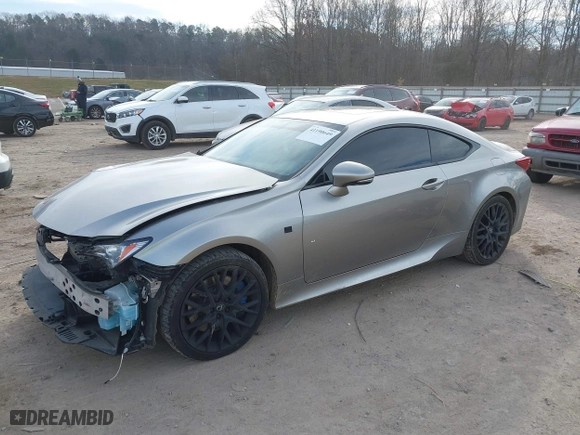 2017 Lexus RC with VIN JTHHE5BC3H5016957, listed as a IAAI auction lot 41190649 with 71,401 mi miles. Bid and sale history available at carsss.com. Image 17.