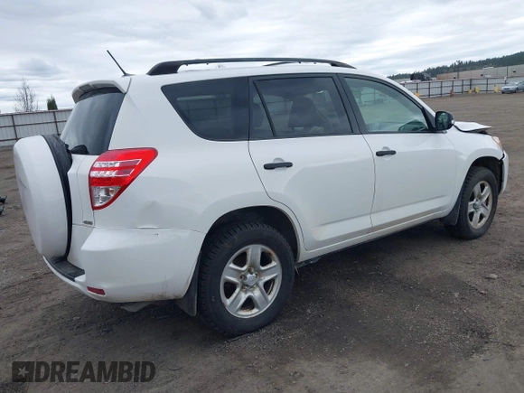 2010 Toyota RAV4 with VIN JTMBF4DVXAD029813, listed as a IAAI auction lot 41901574 with 102,596 mi miles. Bid and sale history available at carsss.com. Image 4.