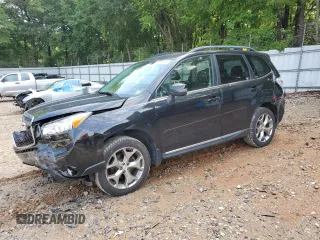 2016 Subaru Forester Touring with VIN JF2SJAVC5GH519427, listed as a Copart auction lot 60341555 with 58,534 mi miles and Salvage title. Bid and sale history available at DreamBid. Image 1.
