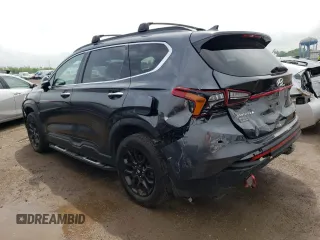 2022 Hyundai Santa Fe XRT with VIN 5NMS6DAJ6NH440494, listed as a Copart auction lot 53982874 with 45,865 mi miles and Salvage Title. Bid and sale history available at carsss.com. Image 2.