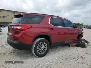 2019 Chevrolet Traverse LT Leather with VIN 1GNERHKW5KJ240757, listed as a Copart auction lot 54717224 with 79,263 mi miles and Non Repairable. Bid and sale history available at carsss.com. Image 3.