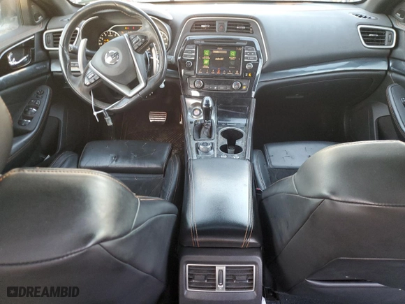 2020 Nissan Maxima SR with VIN 1N4AA6EV7LC385655, listed as a Copart auction lot 45898865 with 41,924 mi miles and Salvage Title. Bid and sale history available at carsss.com. Image 8.