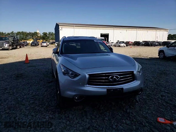 2012 Infiniti FX with VIN JN8AS1MU7CM120767, listed as a Copart auction lot 70097224 with 161,544 mi miles and Salvage Title. Bid and sale history available at DreamBid. Image 11.