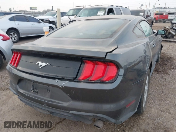 2018 Ford Mustang EcoBoost with VIN 1FA6P8TH3J5146392, listed as a IAAI auction lot 41780815 with 70,992 mi miles and . Bid and sale history available at carsss.com. Image 4.