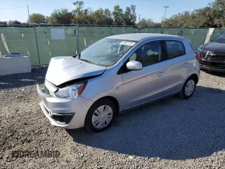 2020 Mitsubishi Mirage ES z VIN ML32A3HJ2LH009425, wystawiony jako Copart lot #83567124 z przebiegiem 44 613 mil mil oraz Szkoda całkowita • Salvage title. Historia ofert i sprzedaży dostępna na DreamBid. Obrazek 1.