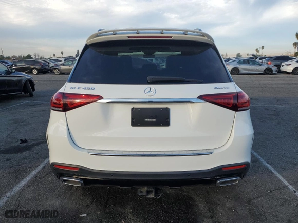 2023 Mercedes-Benz GLE with VIN 4JGFB5KB8PA865105, listed as a Copart auction lot 41494365 with NaN miles and Salvage Title. Bid and sale history available at carsss.com. Image 6.