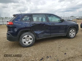 2015 Jeep Cherokee Sport with VIN 1C4PJLAB0FW559938, listed as a Copart auction lot 66727155 with 79,749 mi miles and Salvage title. Bid and sale history available at DreamBid. Image 3.