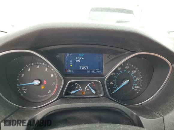 2014 Ford Focus SE with VIN 1FADP3F26EL224277, listed as a Copart auction lot 49580465 with 129,224 mi miles and Clean Title. Bid and sale history available at carsss.com. Image 9.