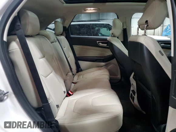 2017 Ford Edge Titanium with VIN 2FMPK4K84HBB56745, listed as a Copart auction lot 53343225 with 76,246 mi miles and Salvage Title. Bid and sale history available at carsss.com. Image 12.