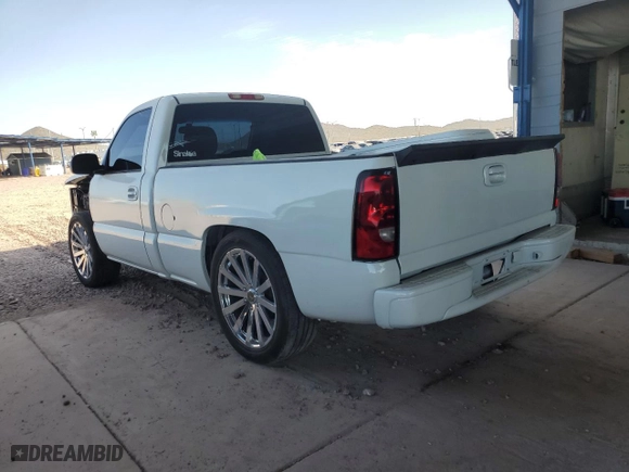 2006 Chevrolet Silverado 1500 LS with VIN 3GCEC14V26G155226, listed as a Copart auction lot 74065404 with 203,097 mi miles and Salvage Title. Bid and sale history available at carsss.com. Image 2.