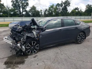 2024 Honda Accord Touring with VIN 1HGCY2F8XRA046765, listed as a Copart auction lot 64500865 with Not provided miles and Salvage title. Bid and sale history available at DreamBid. Image 1.