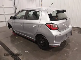 2022 Mitsubishi Mirage ES z VIN ML32AUHJ4NH007491, wystawiony jako IAAI lot #41641405 z przebiegiem 37 322 mil mil oraz . Historia ofert i sprzedaży dostępna na DreamBid. Obrazek 3.