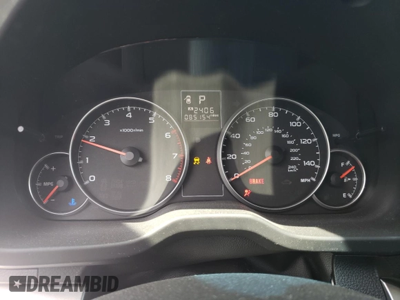 2013 Subaru Legacy Premium with VIN 4S3BMBC62D3013328, listed as a Copart auction lot 54391555 with 85,154 mi miles and Salvage Title. Bid and sale history available at DreamBid. Image 9.