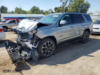 2024 Chevrolet Tahoe RST with VIN 1GNSKRKD6RR281812, listed as a Copart auction lot 72447214 with 3,451 mi miles and Salvage Title. Bid and sale history available at carsss.com. Image 1.