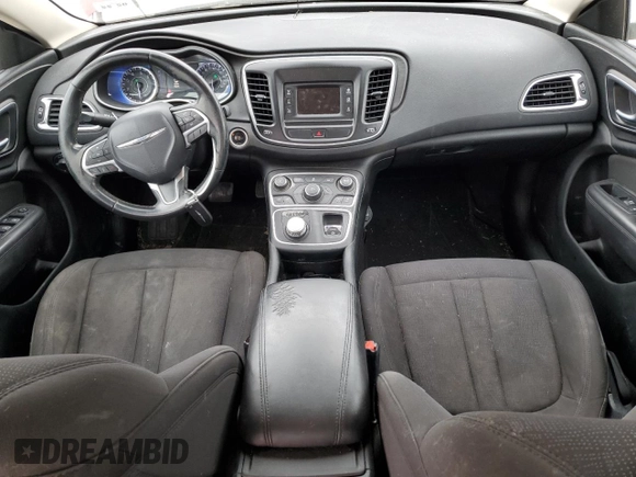2015 Chrysler 200 Limited with VIN 1C3CCCAB1FN671313, listed as a Copart auction lot 53088965 with 154,170 mi miles and Clean Title. Bid and sale history available at carsss.com. Image 8.