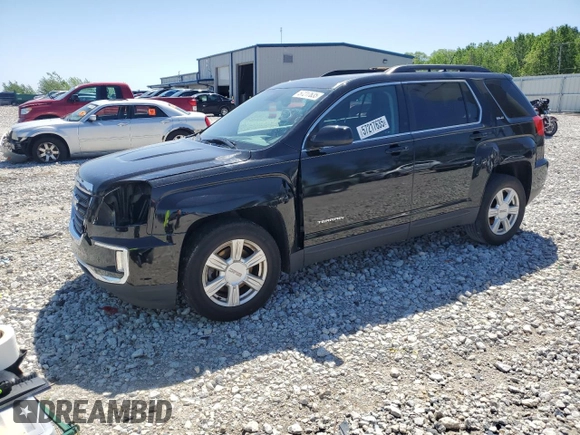 2016 GMC Terrain SLE with VIN 2GKALNEK9G6270031, listed as a Copart auction lot 57217635 with 159,499 mi miles and Clean title. Bid and sale history available at DreamBid. Image 1.