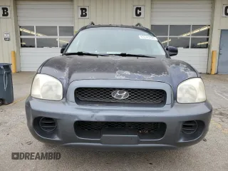 2004 Hyundai Santa Fe with VIN KM8SB12B84U661471, listed as a Copart auction lot 83245224 with 137,094 mi miles and Salvage Title. Bid and sale history available at carsss.com. Image 5.