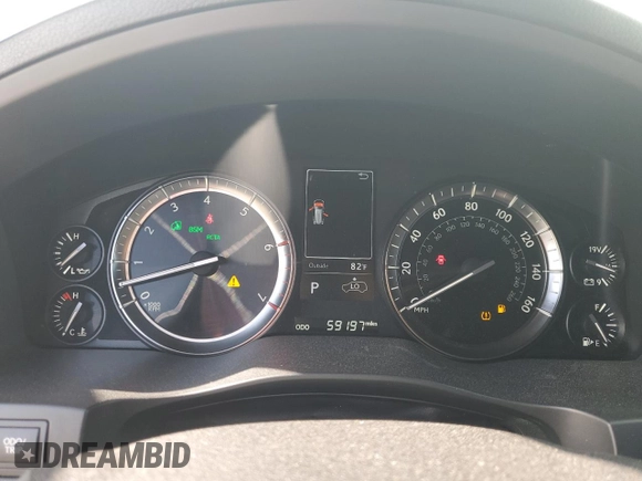2021 Lexus LX 570 z VIN JTJDY7AX2M4347985, wystawiony jako Copart lot #50551935 z przebiegiem 59 197 mil mil oraz Szkoda całkowita • Salvage title. Historia ofert i sprzedaży dostępna na DreamBid. Obrazek 9.