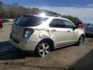 2013 Chevrolet Equinox LTZ with VIN 2GNALFEK7D1198859, listed as a Copart auction lot 45163335 with 71,797 mi miles and Salvage Title. Bid and sale history available at carsss.com. Image 3.