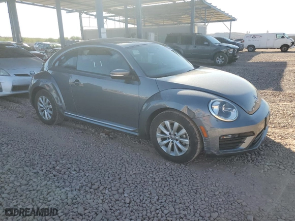2019 Volkswagen Beetle S with VIN 3VWFD7AT9KM707949, listed as a Copart auction lot 75808644 with 55,362 mi miles and Salvage Title. Bid and sale history available at carsss.com. Image 4.