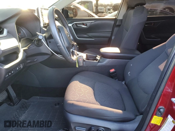 2019 Toyota RAV4 XLE with VIN JTMP1RFV2KD039171, listed as a Copart auction lot 82153374 with 64,482 mi miles and Salvage Title. Bid and sale history available at carsss.com. Image 7.