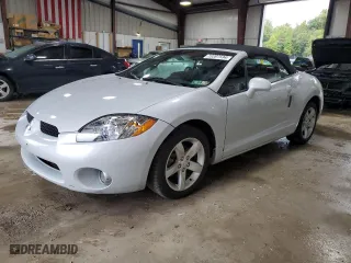 2007 Mitsubishi Eclipse GS with VIN 4A3AL25F37E009368, listed as a Copart auction lot 73397534 with 140,734 mi miles and Salvage Title. Bid and sale history available at carsss.com. Image 1.