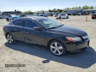 2013 Acura ILX Tech Pkg with VIN 19VDE1F71DE009521, listed as a Copart auction lot 51957595 with 129,268 mi miles and Salvage Title. Bid and sale history available at carsss.com. Image 4.