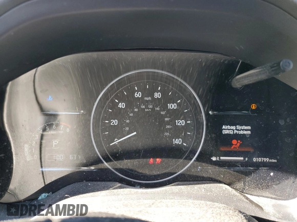 2022 Honda HR-V EX with VIN 3CZRU6H54NM760445, listed as a Copart auction lot 49689455 with 10,799 mi miles and Salvage Title. Bid and sale history available at carsss.com. Image 9.