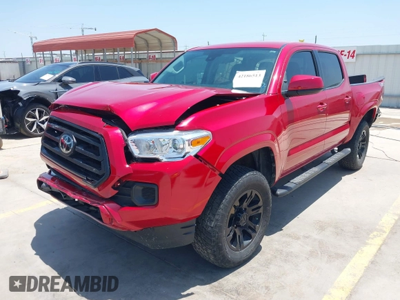 2022 Toyota Tacoma SR with VIN 3TYAX5GN6NT060646, listed as a IAAI auction lot 42186513 with 46,735 mi miles and . Bid and sale history available at DreamBid. Image 2.