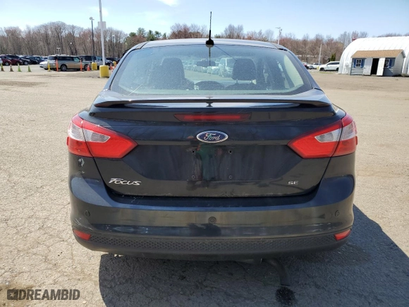 2014 Ford Focus SE with VIN 1FADP3F29EL297594, listed as a Copart auction lot 53249755 with 207,713 mi miles and Salvage Title. Bid and sale history available at carsss.com. Image 6.