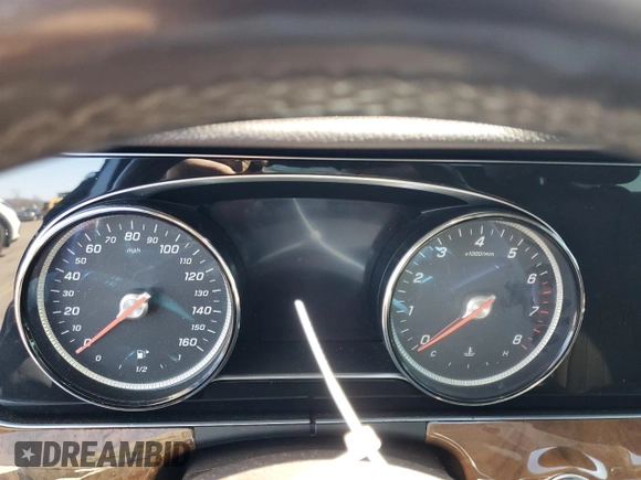 2018 Mercedes-Benz E with VIN WDDZF4KB0JA308167, listed as a Copart auction lot 49992405 with Not Provided miles and Salvage Title. Bid and sale history available at carsss.com. Image 9.