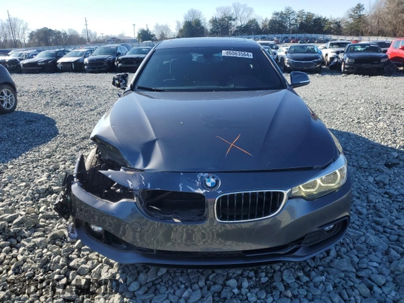 2019 BMW 4 Series 430i xDrive with VIN WBA4J3C53KBL09179, listed as a Copart auction lot 86063564 with 66,770 mi miles and Salvage Title. Bid and sale history available at DreamBid. Image 5.