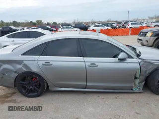 2015 Audi A6 3.0T Premium Plus with VIN WAUFGAFC9FN047047, listed as a IAAI auction lot 41328488 with 83,840 mi miles. Bid and sale history available at carsss.com. Image 13.