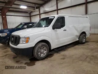 2019 Nissan NV S with VIN 1N6BF0KM6KN805981, listed as a Copart auction lot 46591835 with 164,540 mi miles and Clean Title. Bid and sale history available at carsss.com. Image 1.