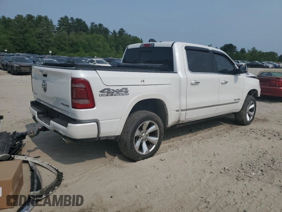 2019 Ram 1500 Limited with VIN 1C6SRFHT0KN773399, listed as a Copart auction lot 59344935 with 80,840 mi miles and Salvage title. Bid and sale history available at DreamBid. Image 3.