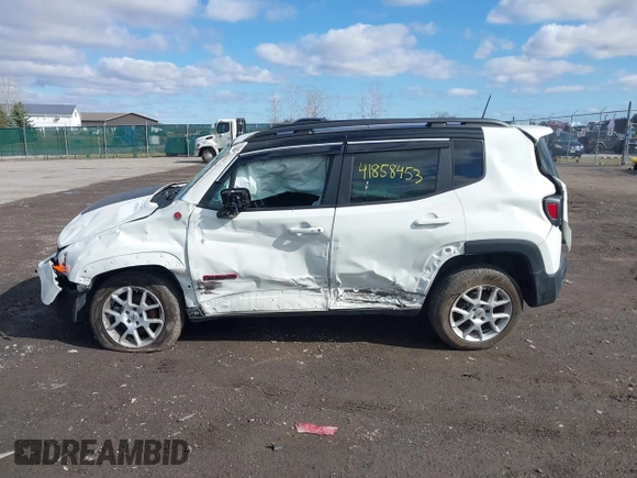 2021 Jeep Renegade Trailhawk with VIN ZACNJDC12MPM92624, listed as a IAAI auction lot 41858453 with 90,596 mi miles and . Bid and sale history available at DreamBid. Image 14.