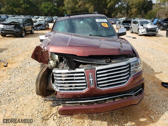2016 Lincoln Navigator Select with VIN 5LMJJ2HT5GEL06614, listed as a Copart auction lot 42925325 with 107,547 mi miles and Salvage Title. Bid and sale history available at carsss.com. Image 5.