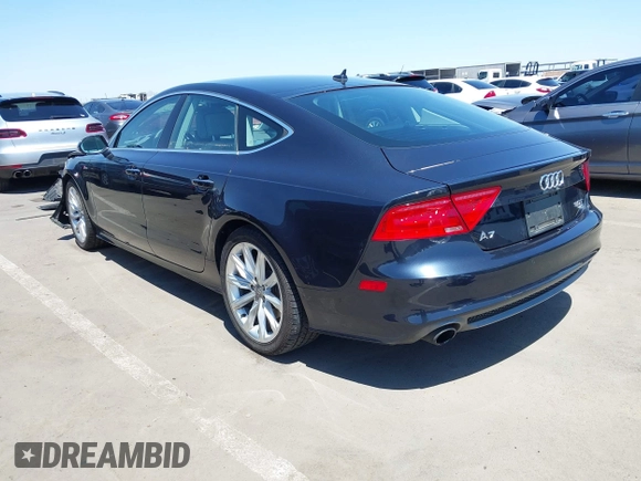 2012 Audi A7 Prestige with VIN WAU3GAFC6CN147105, listed as a IAAI auction lot 42096222 with 60,166 mi miles and . Bid and sale history available at DreamBid. Image 3.