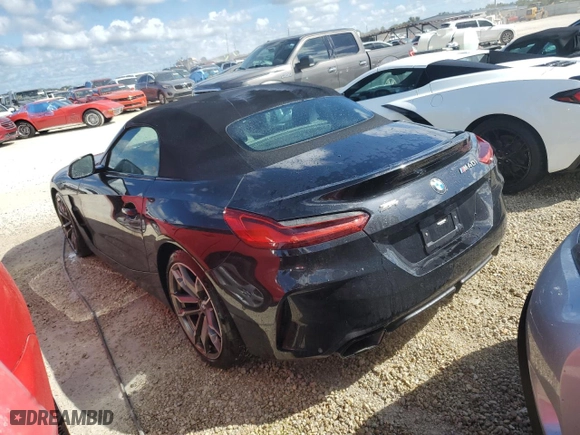 2022 BMW Z4 sDriveM40i with VIN WBAHF9C04NWX90938, listed as a Copart auction lot 74031664 with 7,813 mi miles and Non Repairable. Bid and sale history available at carsss.com. Image 2.